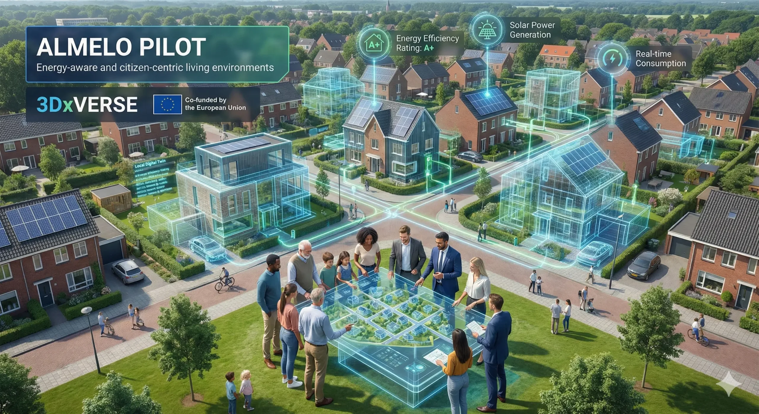 Almelo as a 3DxVERSE Pilot City